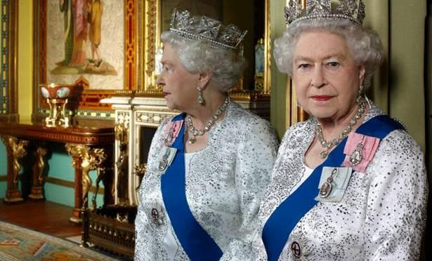 Her Majesty Queen Elizabeth II Attends the Newbury Races.