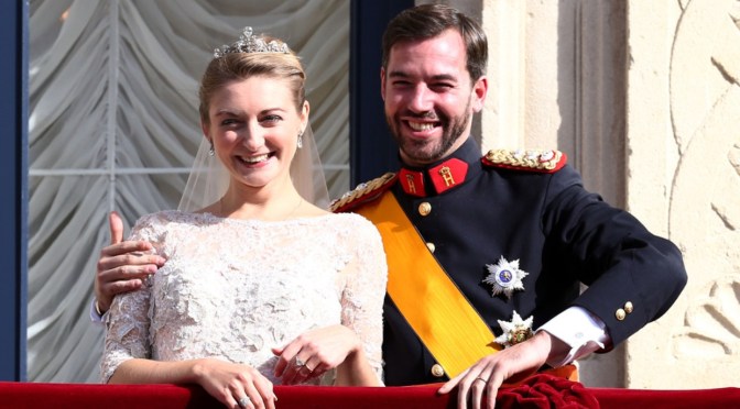 Guillaume and Stéphanie: The Royal Wedding.  (VIDEOS)