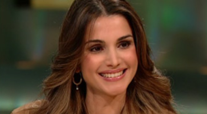 Her Majesty Queen Rania Al Abdullah of Jordan Gives a Speech. (VIDEO)