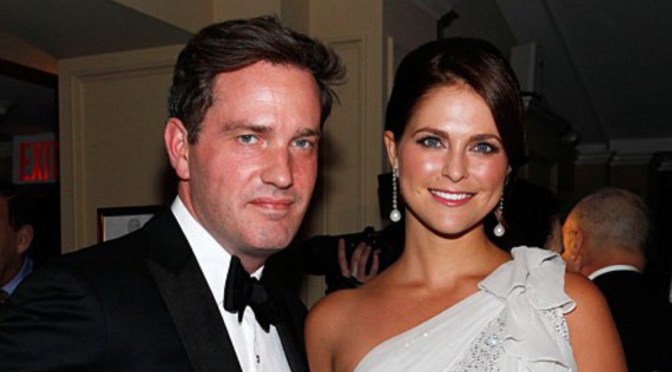 H.R.H. Princess Madeleine of Sweden and Mr. Christopher O’Neill Attend an Award Ceremony.