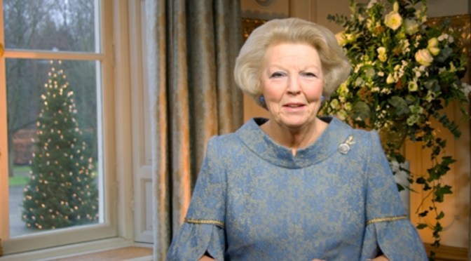 Her Majesty Queen Beatrix of the Netherlands Delivers Her Traditional Christmas Speech. (VIDEO)