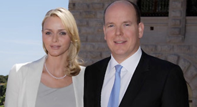 Their Serene Highnesses Prince Albert II and Princess Charlene of Monaco Visit the Lycée Technique and Hôtelier de Monaco.