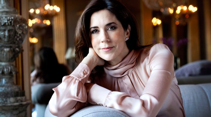 Her Royal Highness Crown Princess Mary of Denmark Attends an Award Ceremony in Copenhagen.