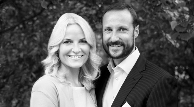 TRHs Crown Prince Haakon and Crown Princess Mette-Marit of Norway Attend a Conference. (VIDEO)