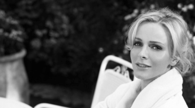 Her Serene Highness Princess Charlene of Monaco in Capbreton, France. (VIDEO)