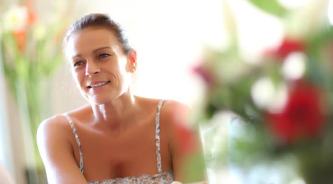 HSH Princess Stephanie of Monaco Attends the Opening of a New Photo Exhibit. (VIDEO)