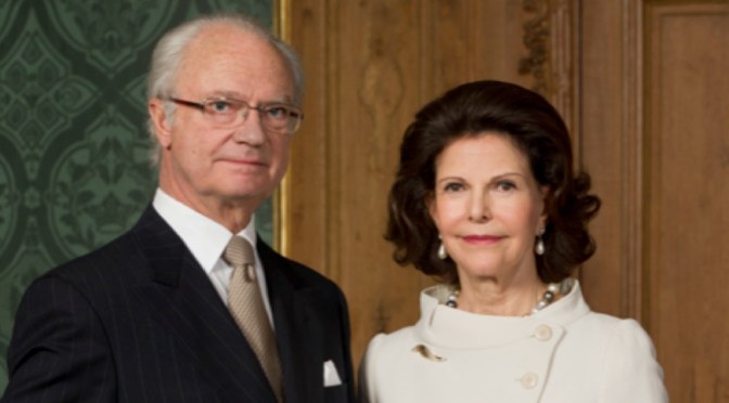 TMs King Carl XVI Gustaf and Queen Silvia of Sweden Visit Philadelphia, Pennsylvania. (VIDEO)
