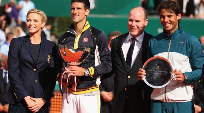 Their Serene Highness Prince Albert II and Princess Charlene of Monaco Attend the ATP Monte-Carlo Rolex Tennis Masters Tournament. Plus, Other News. (VIDEO)