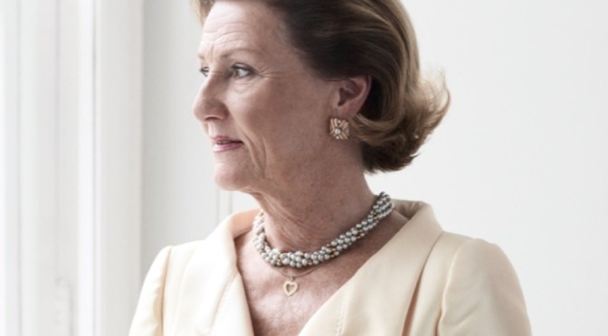 Her Majesty Queen Sonja of Norway Opens a Special Exhibition in New York City.