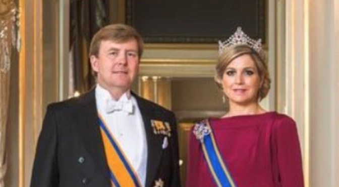 News Regarding TMs King Willem-Alexander and Queen Maxima of the Netherlands. (VIDEOS)