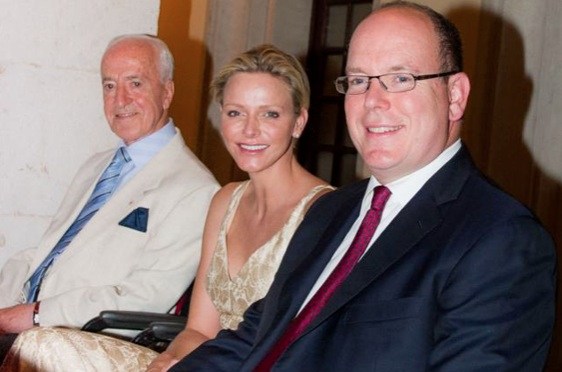 TSHs Prince Albert II and Princess Charlene of Monaco Enjoy an Evening Concert.
