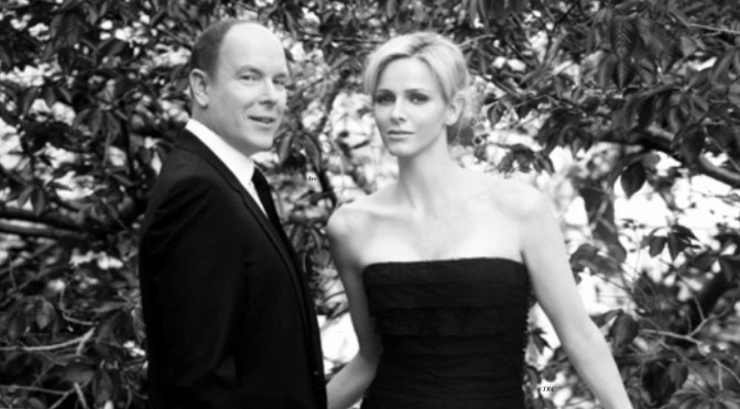 Prince Albert II and Princess Charlene of Monaco Attend the Monte-Carlo Rolex Masters. (VIDEO)