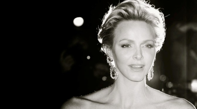 Her Serene Highness Princess Charlene of Monaco in Paris… Again.