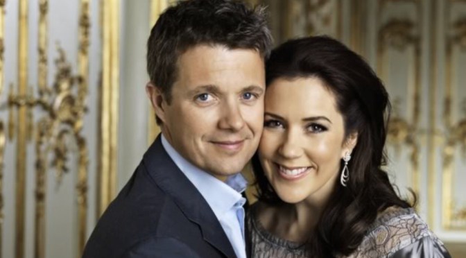 Family Fun Time for the Crown Prince Couple of Denmark in Freezing Verbier, Switzerland.