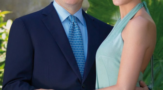 TSHs Prince Albert II and Princess Charlene of Monaco in Dallas, Texas.