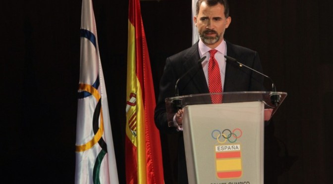 His Royal Highness Prince Felipe of Asturias Attends the  VIII Gala Anual del Comité Olímpico Español (COE).