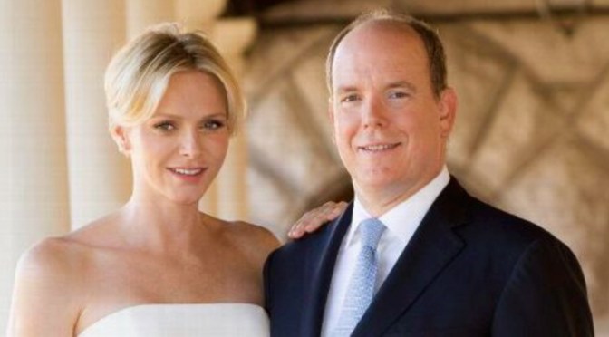 TSHs Prince Albert II and Princess Charlene of Monaco Visit New York City. (VIDEOS)