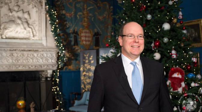 A New Year Message From His Serene Highness Prince Albert II of Monaco. (VIDEO)