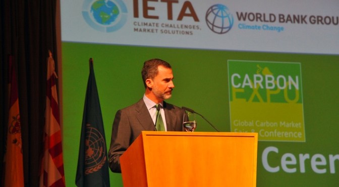 His Majesty King Felipe VI of Spain Opens the 12th Edition of the Carbon Expo.