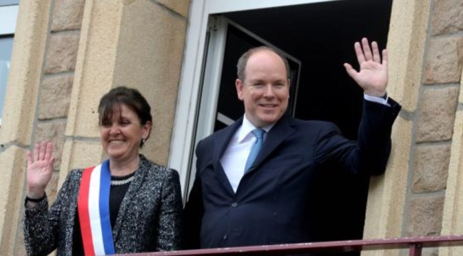 HSH Prince Albert II of Monaco Visits Granville, France.