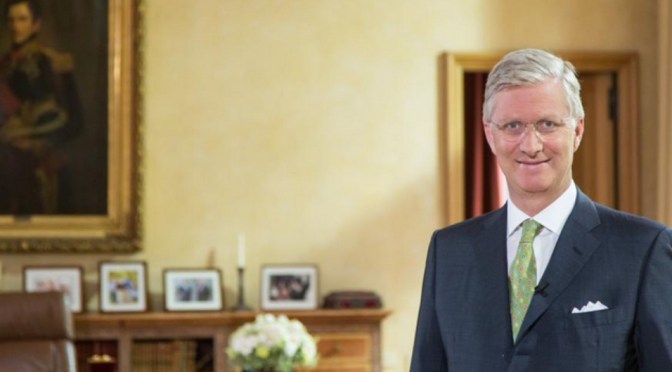 (VIDEO) HM King Philippe of Belgium Gives a Speech on the Occasion of Fête Nationale 2015.