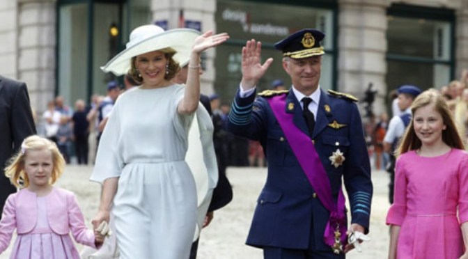 (VIDEOS) The Belgian Royal Family Attend a Te Deum Mass and More.