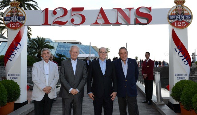 His Serene Highness Prince Albert II of Monaco Celebrates the 125th Anniversary of the Automobile Club de Monaco.