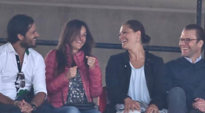 (VIDEO) Members of the Swedish Royal Family Attend a Roxette Concert.