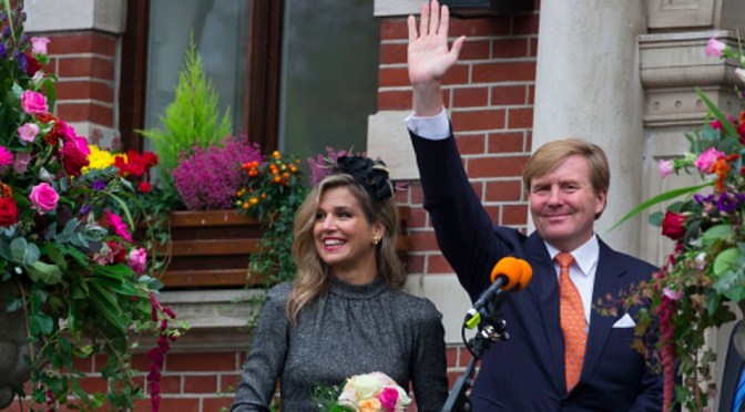 (VIDEOS) The King and Queen of the Netherlands Visit the Province of Limburg.