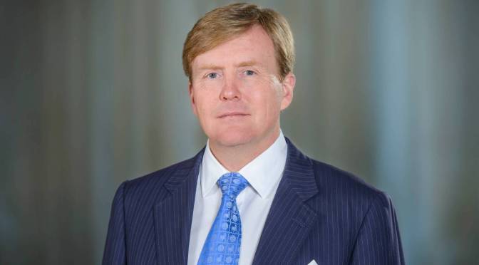 (VIDEO) HM King Willem-Alexander of the Netherlands Attends an Opening in Amstelveen.