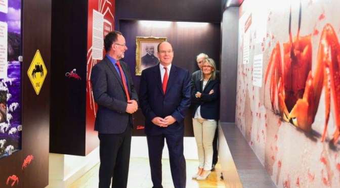 Prince Albert II of Monaco Visits the Muséum National d’histoire Naturelle.