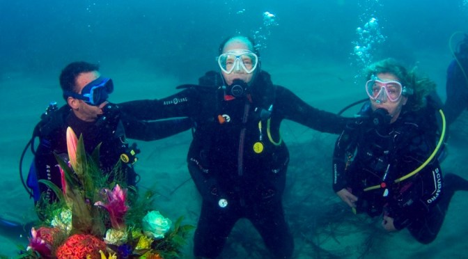 HSH Prince Albert II of Monaco Goes for a Dive.