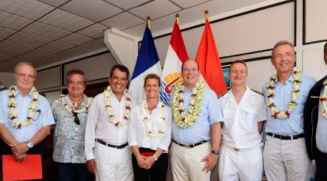 (VIDEOS) HSH Prince Albert II of Monaco Visits the South Pacific.