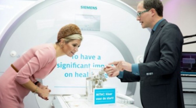 (VIDEOS) HM Queen Maxima of the Netherlands Visits the Radboudumc in Nijmegen.