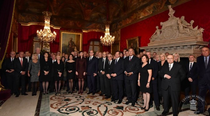 HSH Prince Albert II of Monaco Presents Orders.