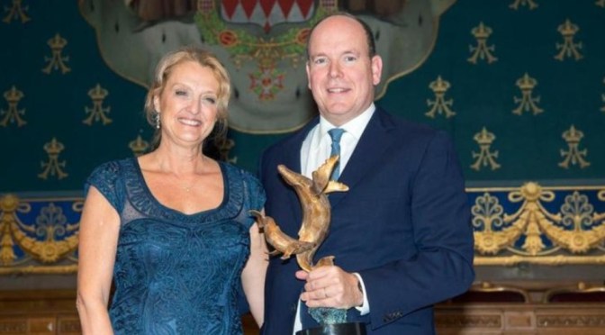 HSH Prince Albert II of Monaco Receives Another Award.