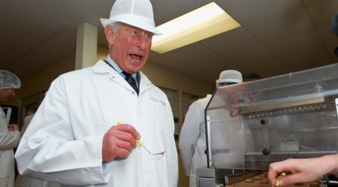 (VIDEOS) HRH The Prince of Wales and The Chocolate Factory.