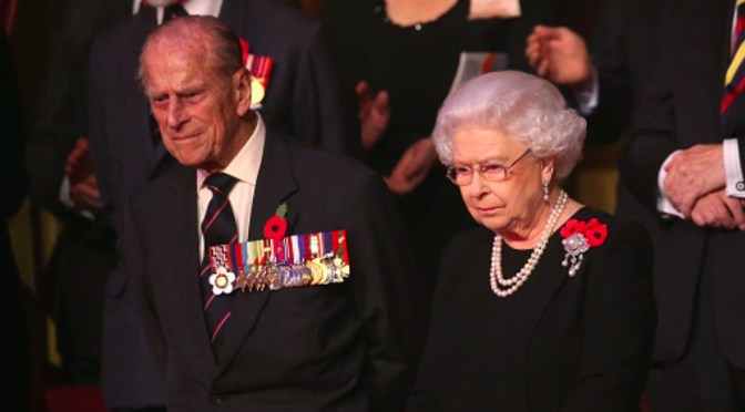 Members of the British Royal Family Attend the 2015 Royal British Legion Festival of Remembrance.