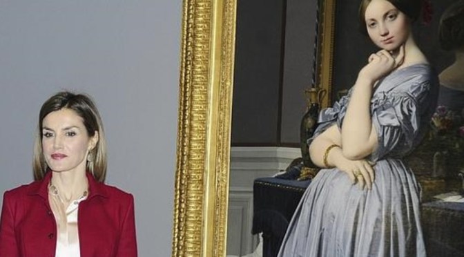 (VIDEO) HM Queen Letizia of Spain Inaugurates an Exhibition in Madrid.