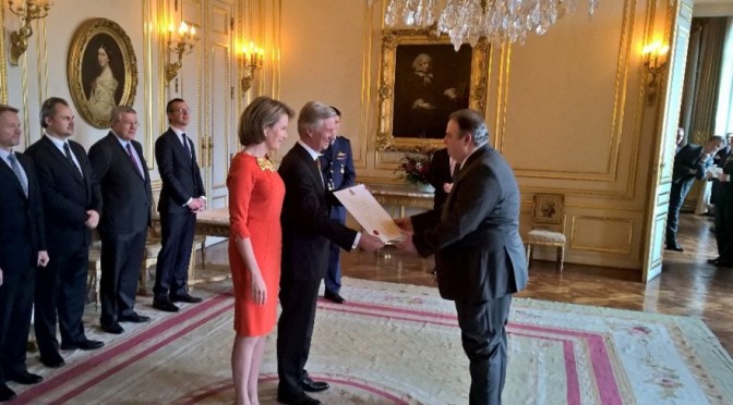 (VIDEO) TMs King Philippe and Queen Mathilde of Belgium Host a Reception in Brussels.