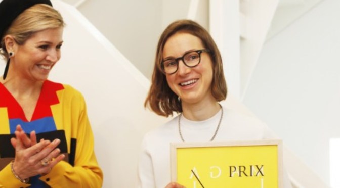 (VIDEO) HM Queen Maxima of the Netherlands Attends the 2015 Prix de Rome.