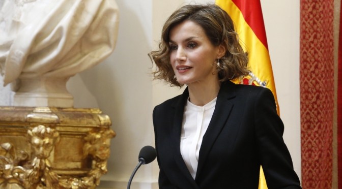 HM Queen Letizia of Spain Attends the 2015 Foro Justicia y Discapacidad.