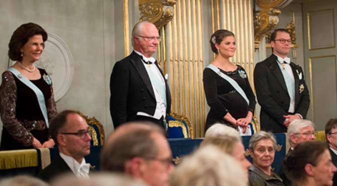 Members of the Swedish Royal Family Attend a Gala in Stockholm.