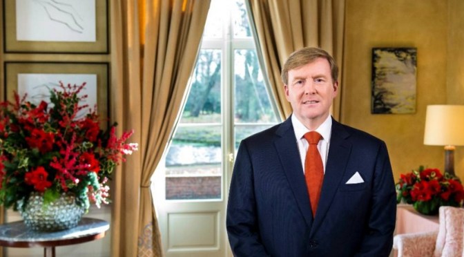 (VIDEO) His Majesty King Willem-Alexander of the Netherlands Delivers His 2015 Christmas Speech.
