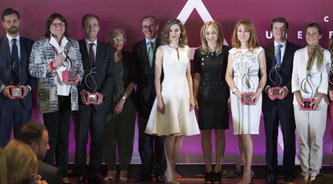 (VIDEO) Her Majesty Queen Letizia of Spain Presides Over the 25the Edition of the Premios FEDEPE.