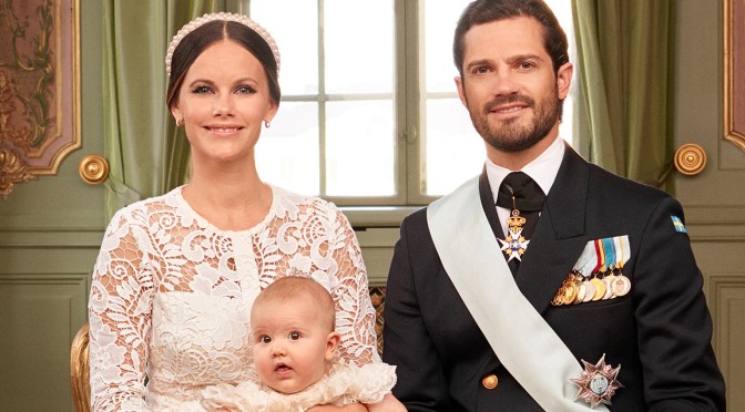 The Official HRH Prince Alexander of Sweden Christening Photos Released.