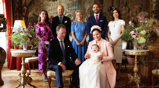 H.S.H. Princess Mafalda of Sayn-Wittgenstein-Berleburg Bapatized At Schloss Berleburg